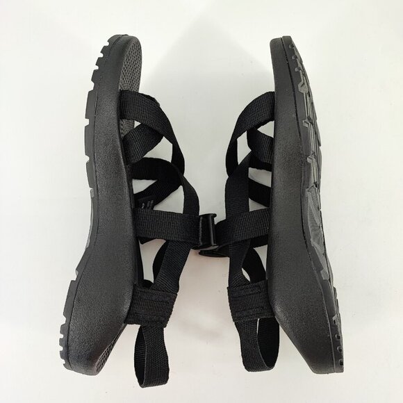 Chaco Woman's Z/Cloud 2 Black Cushion Sandals Size  6 US - Picture 6 of 9